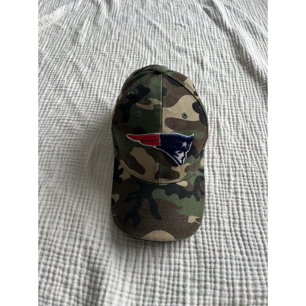 New England Patriots Camo Hat Adjustable Cap NFL Football Team